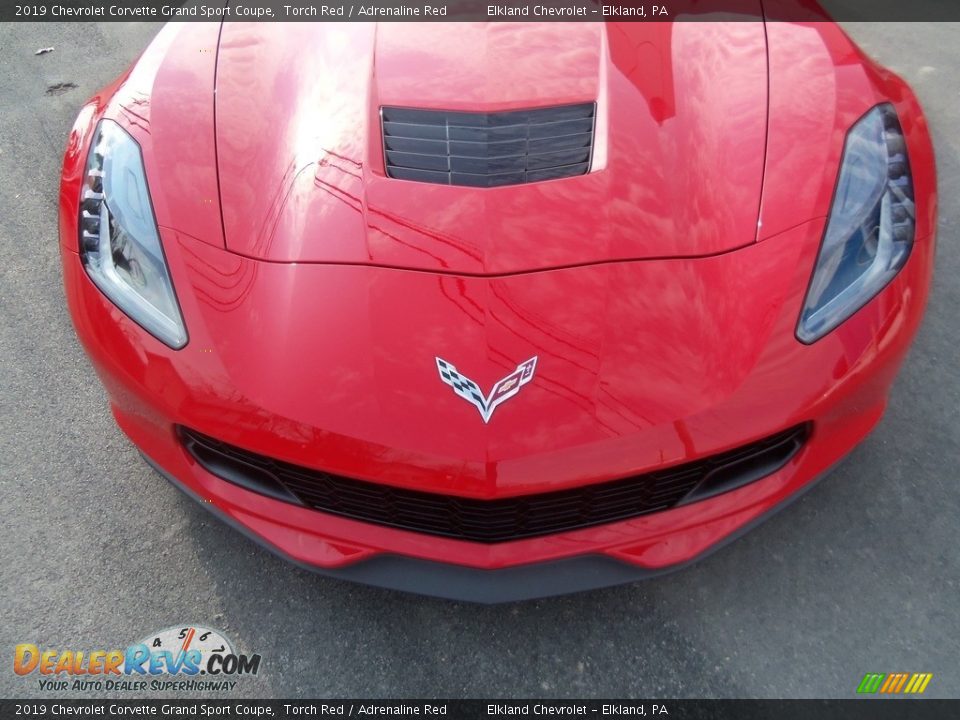 2019 Chevrolet Corvette Grand Sport Coupe Torch Red / Adrenaline Red Photo #3