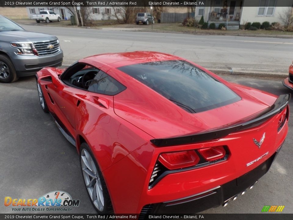 2019 Chevrolet Corvette Grand Sport Coupe Torch Red / Adrenaline Red Photo #24