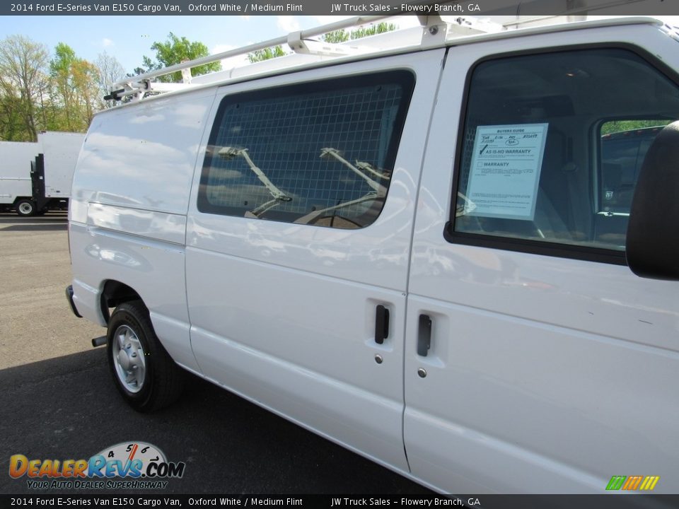 2014 Ford E-Series Van E150 Cargo Van Oxford White / Medium Flint Photo #15