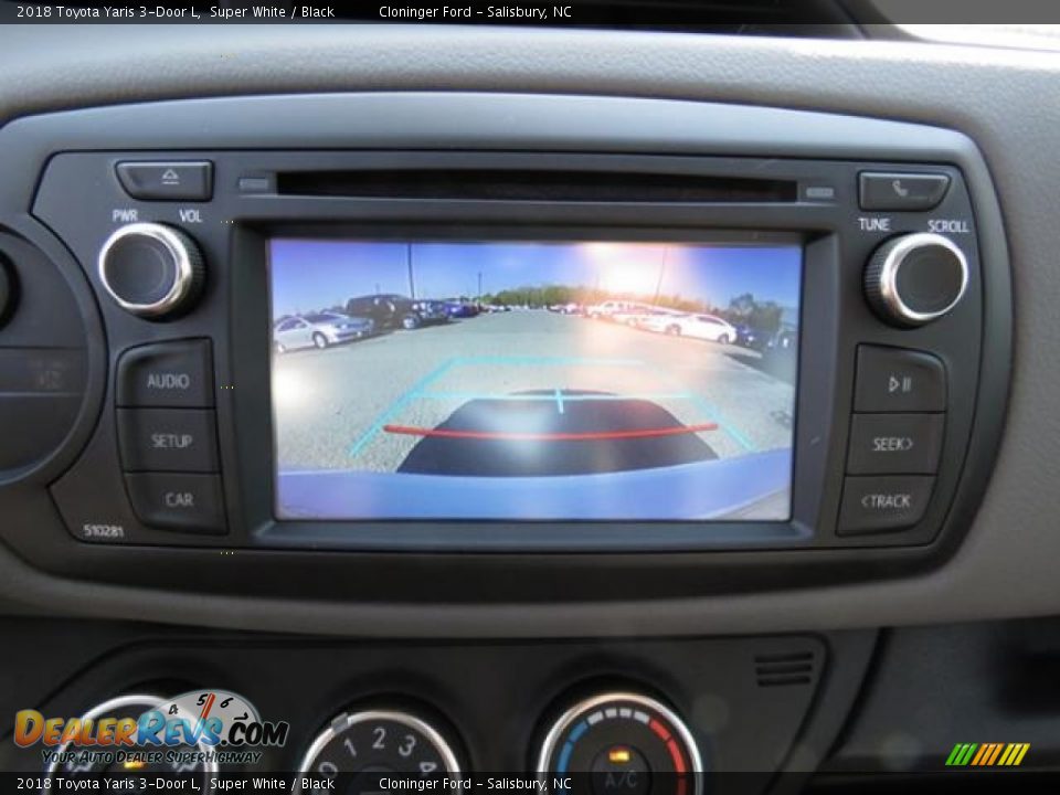 2018 Toyota Yaris 3-Door L Super White / Black Photo #17