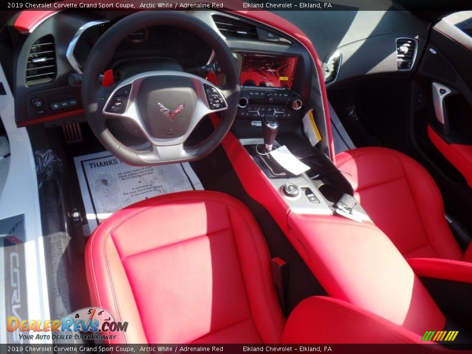 Front Seat of 2019 Chevrolet Corvette Grand Sport Coupe Photo #21
