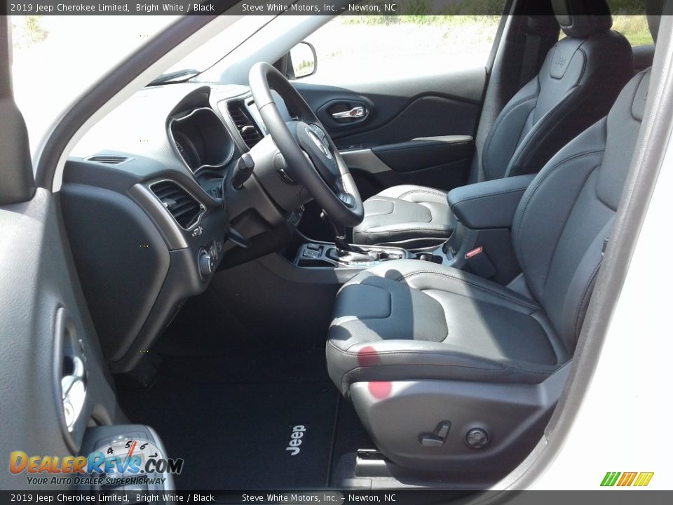 2019 Jeep Cherokee Limited Bright White / Black Photo #10