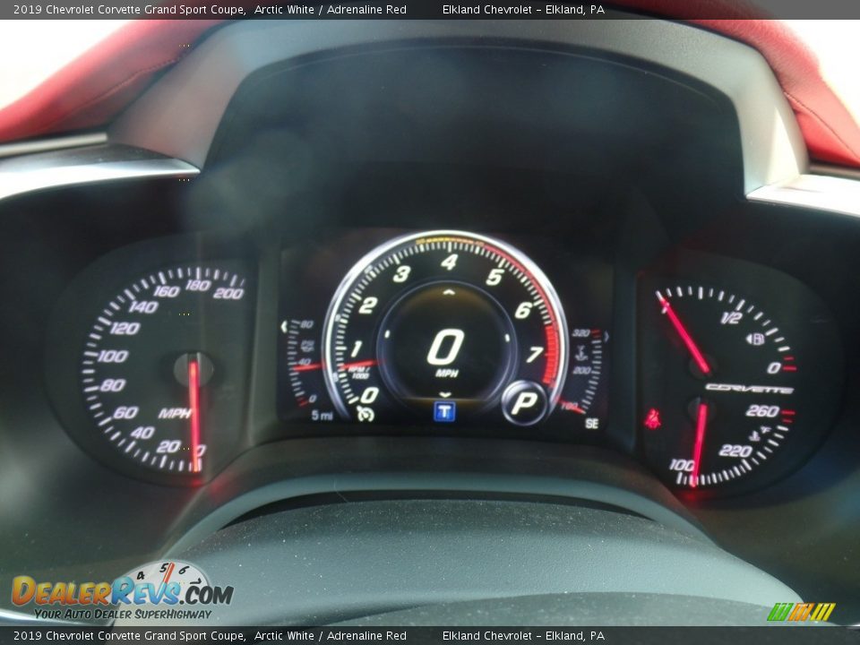2019 Chevrolet Corvette Grand Sport Coupe Gauges Photo #29