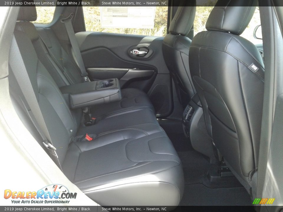 2019 Jeep Cherokee Limited Bright White / Black Photo #14