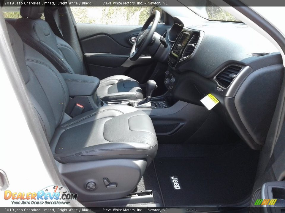 2019 Jeep Cherokee Limited Bright White / Black Photo #15
