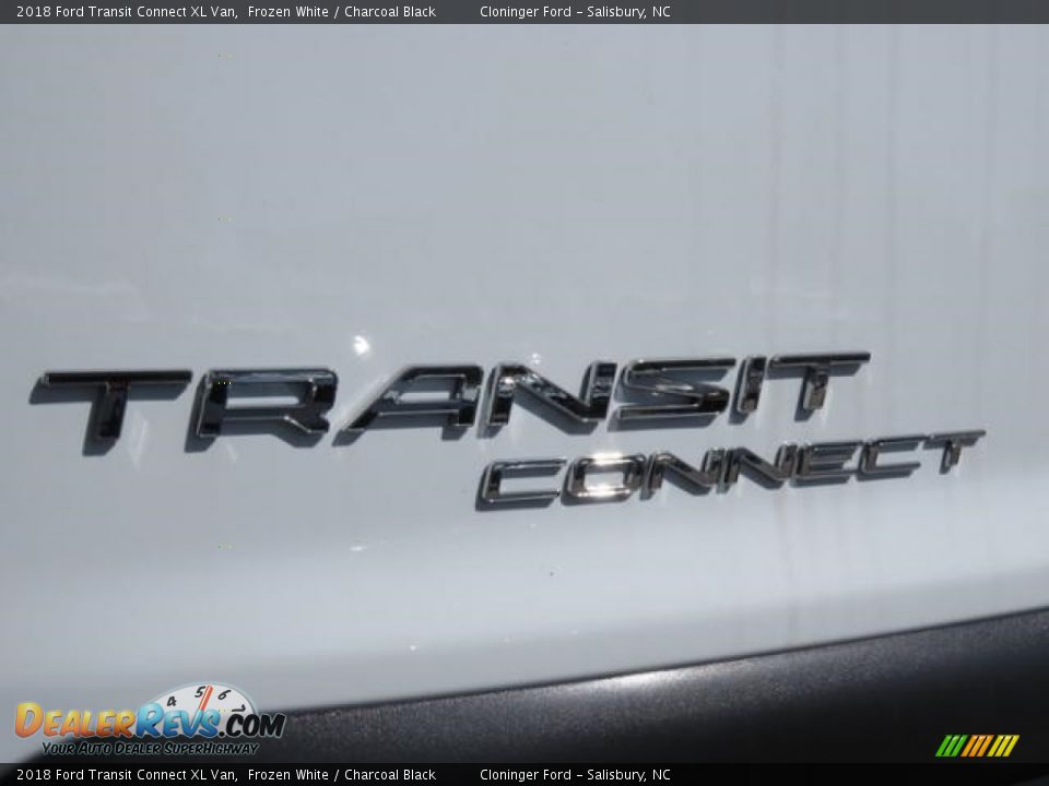 2018 Ford Transit Connect XL Van Frozen White / Charcoal Black Photo #22