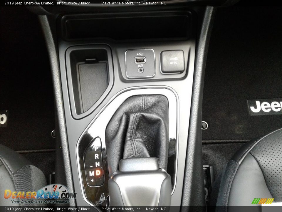 2019 Jeep Cherokee Limited Bright White / Black Photo #28