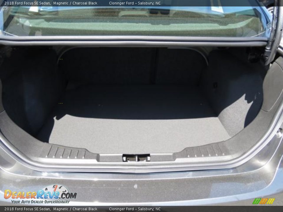2018 Ford Focus SE Sedan Magnetic / Charcoal Black Photo #23