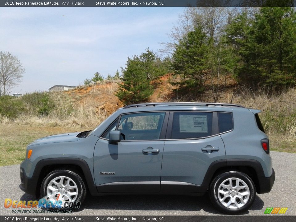 2018 Jeep Renegade Latitude Anvil / Black Photo #1