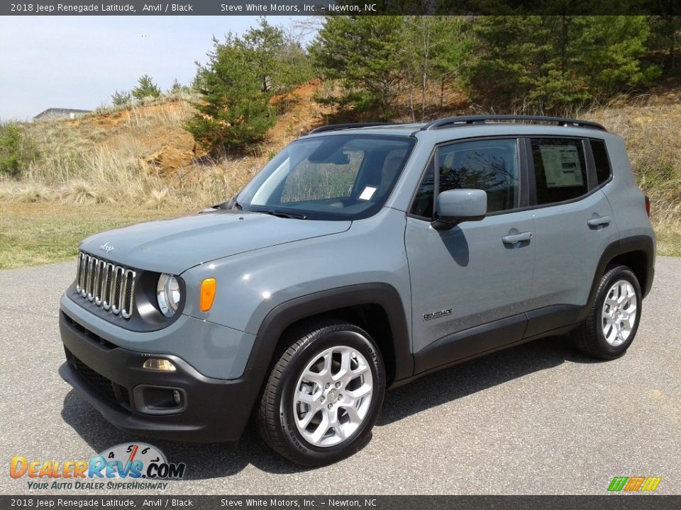 2018 Jeep Renegade Latitude Anvil / Black Photo #2