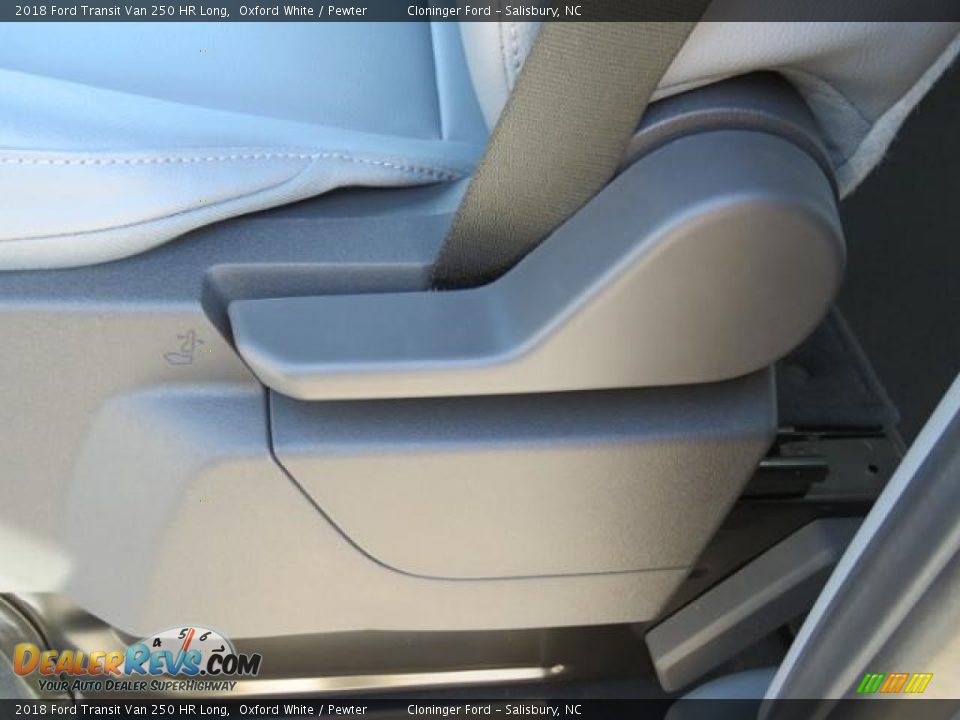 2018 Ford Transit Van 250 HR Long Oxford White / Pewter Photo #12