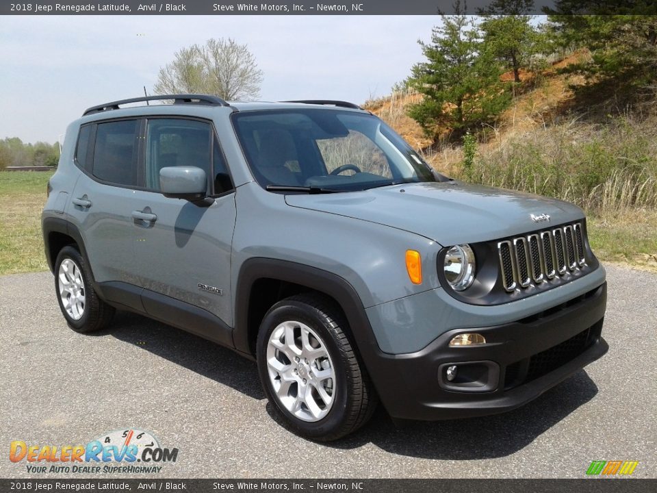 2018 Jeep Renegade Latitude Anvil / Black Photo #4
