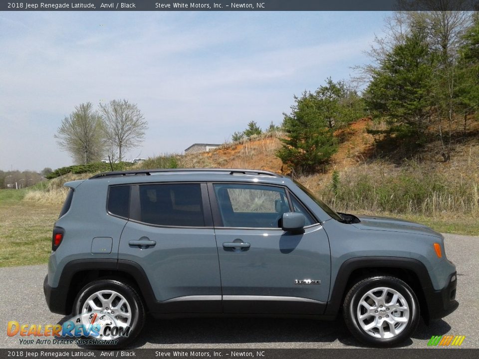 2018 Jeep Renegade Latitude Anvil / Black Photo #5