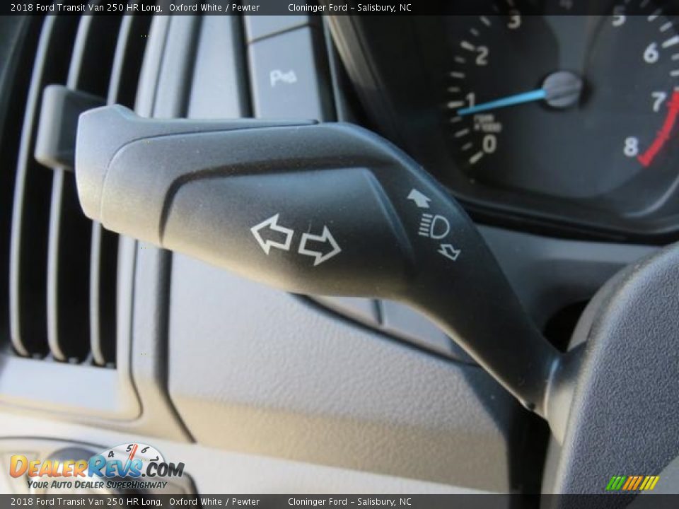 Controls of 2018 Ford Transit Van 250 HR Long Photo #19