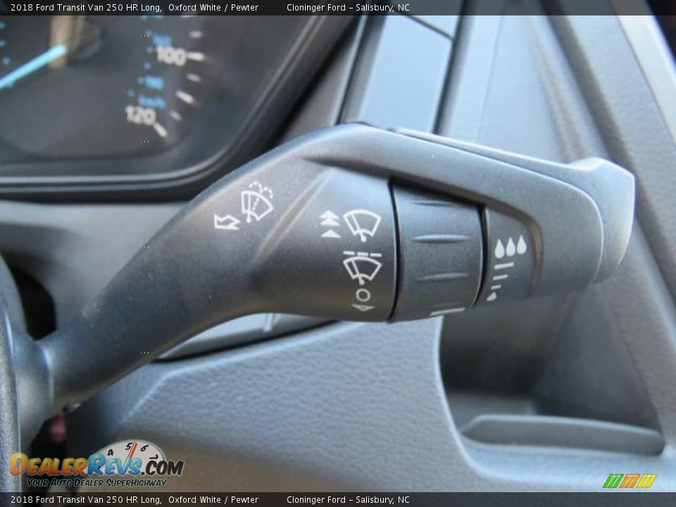 Controls of 2018 Ford Transit Van 250 HR Long Photo #20