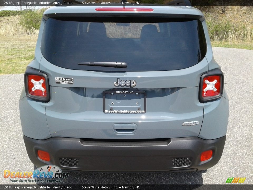 2018 Jeep Renegade Latitude Anvil / Black Photo #7