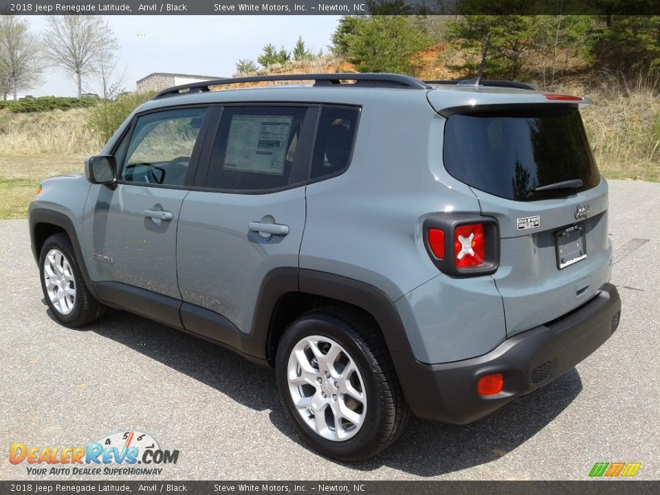 2018 Jeep Renegade Latitude Anvil / Black Photo #8