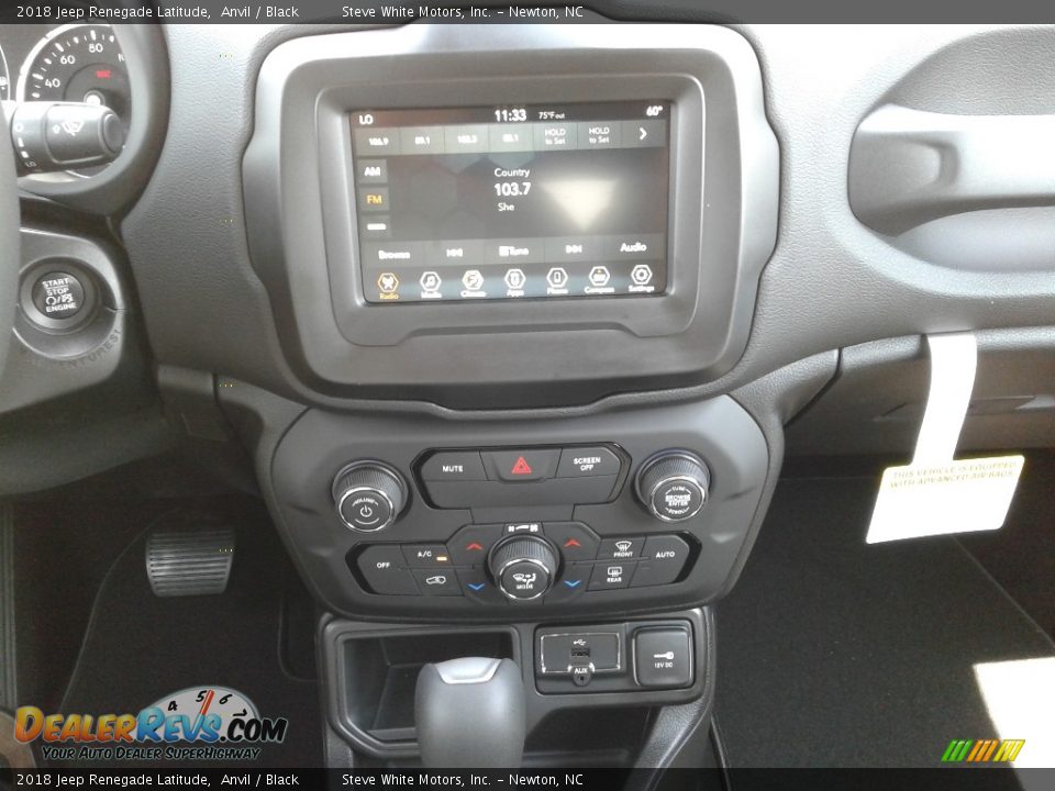 2018 Jeep Renegade Latitude Anvil / Black Photo #20