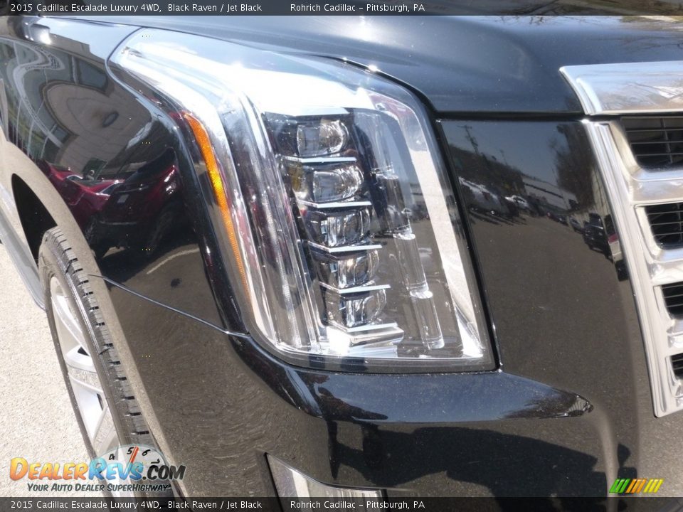 2015 Cadillac Escalade Luxury 4WD Black Raven / Jet Black Photo #10