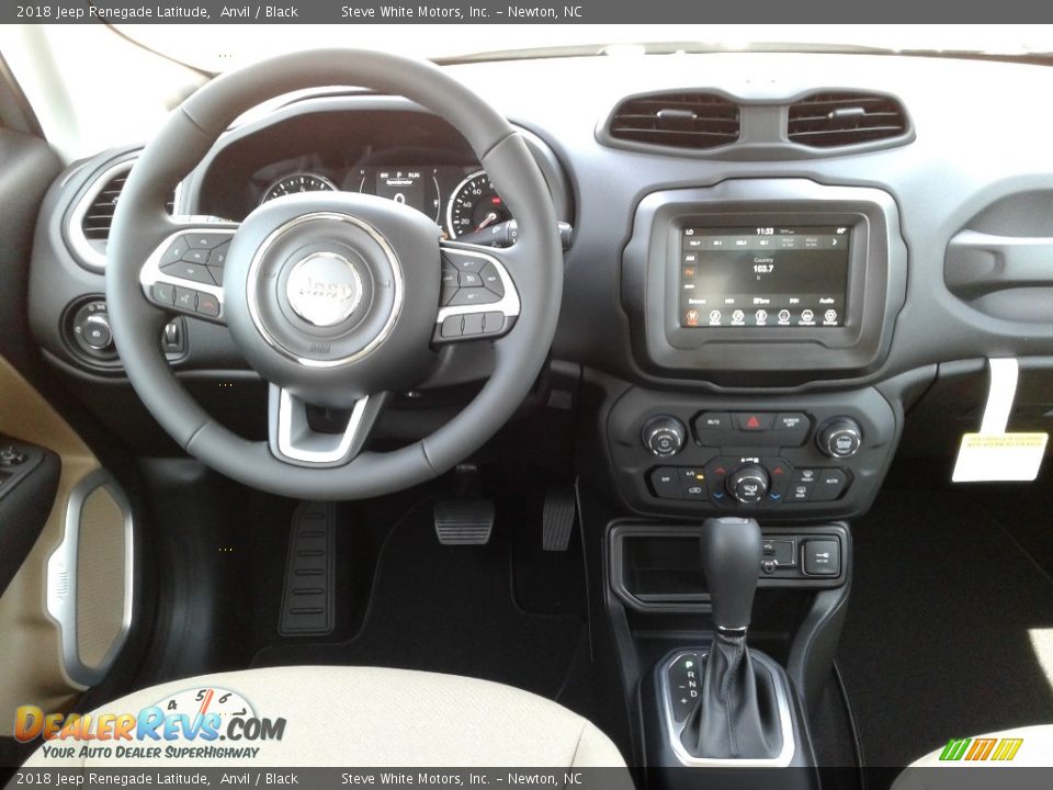 2018 Jeep Renegade Latitude Anvil / Black Photo #26