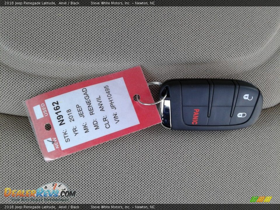 2018 Jeep Renegade Latitude Anvil / Black Photo #27