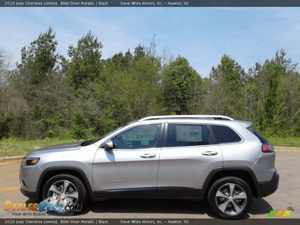 Billet Silver Metallic 2019 Jeep Cherokee Limited Photo #1