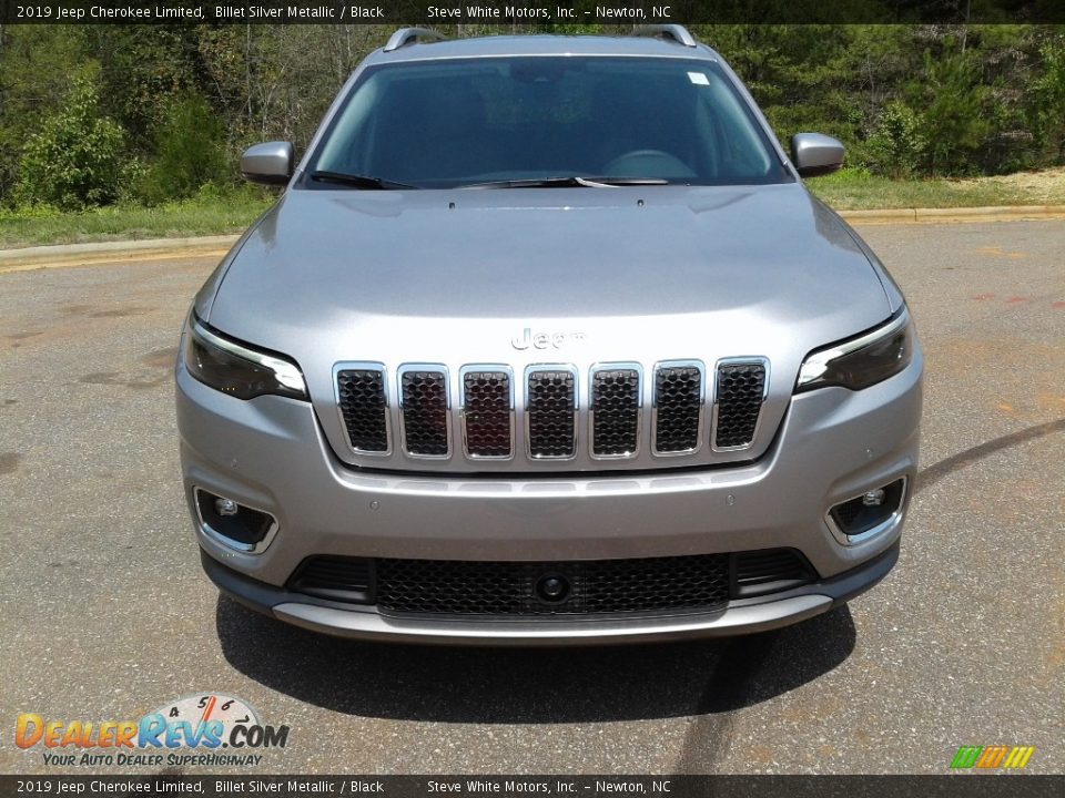 2019 Jeep Cherokee Limited Billet Silver Metallic / Black Photo #3