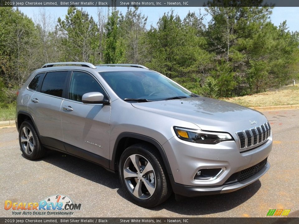 Billet Silver Metallic 2019 Jeep Cherokee Limited Photo #4