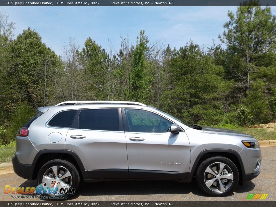 Billet Silver Metallic 2019 Jeep Cherokee Limited Photo #5