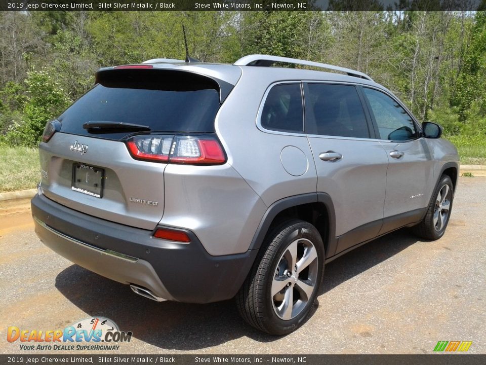 2019 Jeep Cherokee Limited Billet Silver Metallic / Black Photo #6