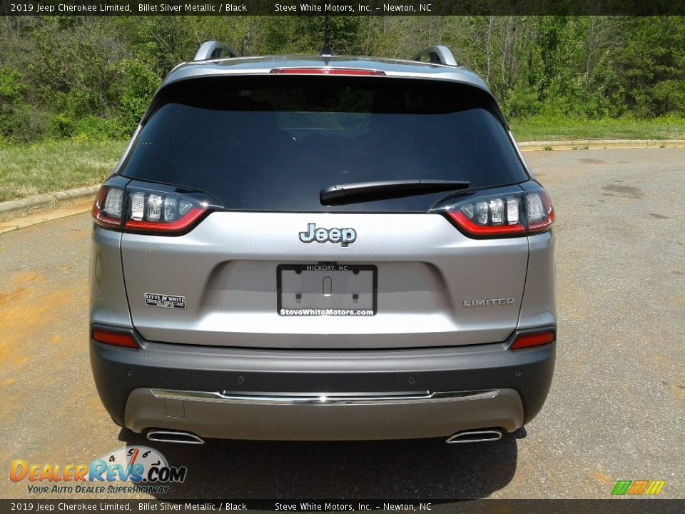 2019 Jeep Cherokee Limited Billet Silver Metallic / Black Photo #7