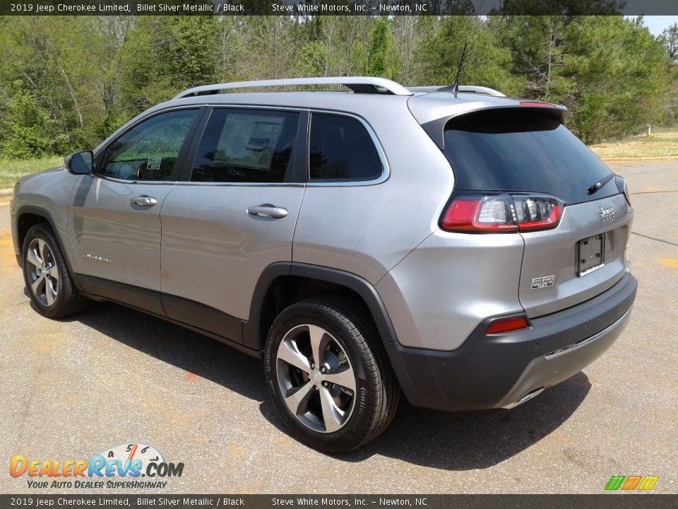 2019 Jeep Cherokee Limited Billet Silver Metallic / Black Photo #8