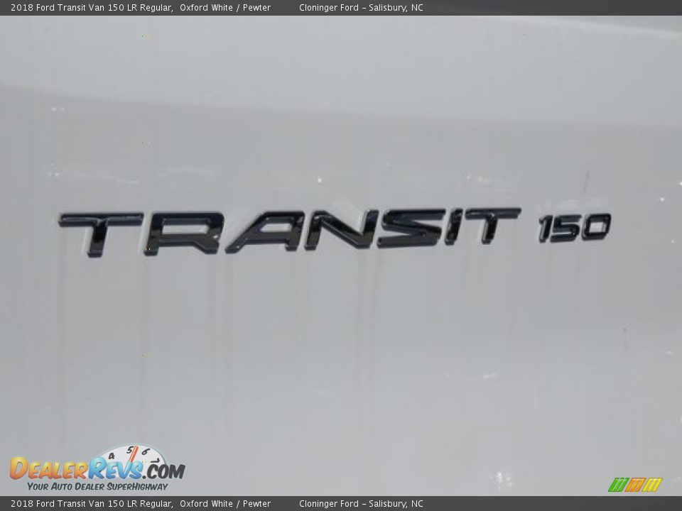 2018 Ford Transit Van 150 LR Regular Oxford White / Pewter Photo #21