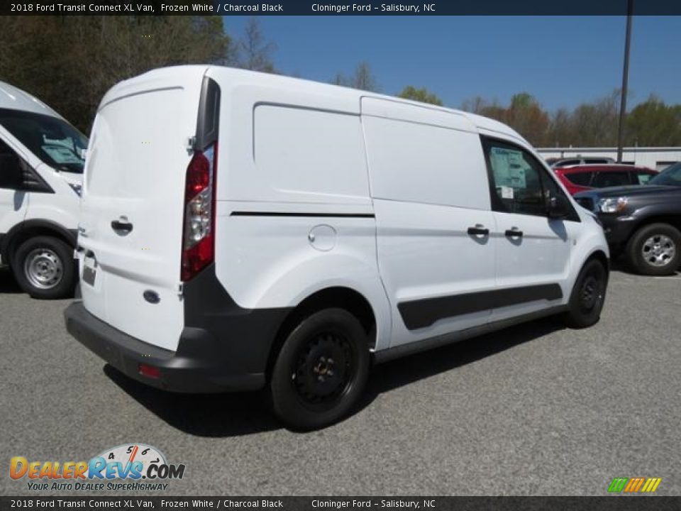 2018 Ford Transit Connect XL Van Frozen White / Charcoal Black Photo #3