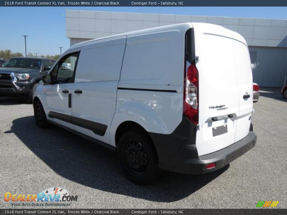 2018 Ford Transit Connect XL Van Frozen White / Charcoal Black Photo #5