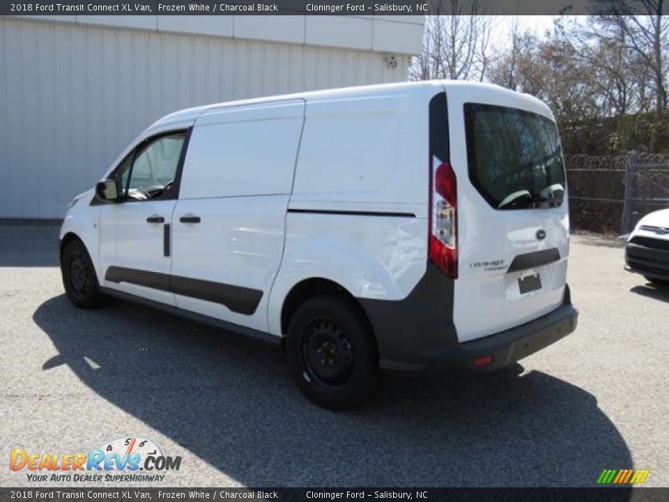 2018 Ford Transit Connect XL Van Frozen White / Charcoal Black Photo #5