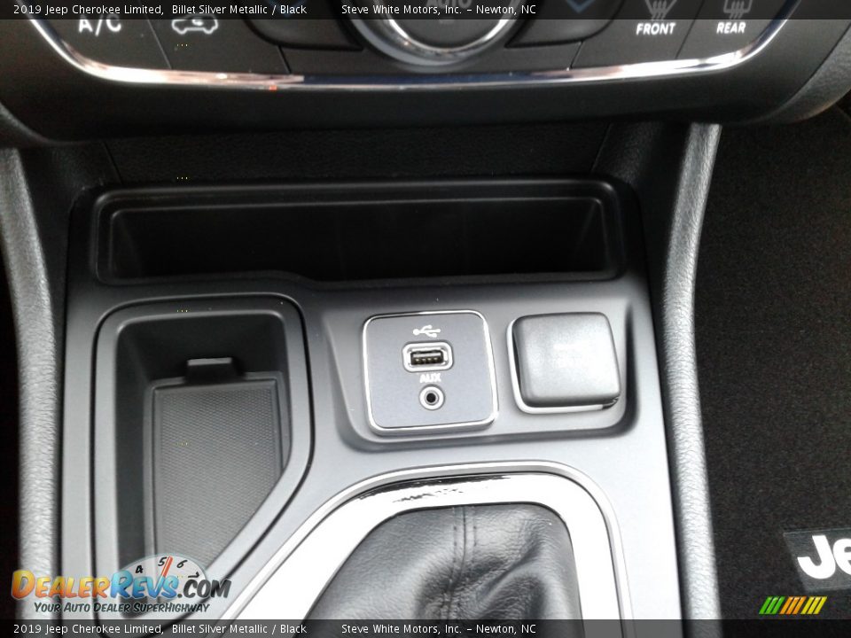 2019 Jeep Cherokee Limited Billet Silver Metallic / Black Photo #28