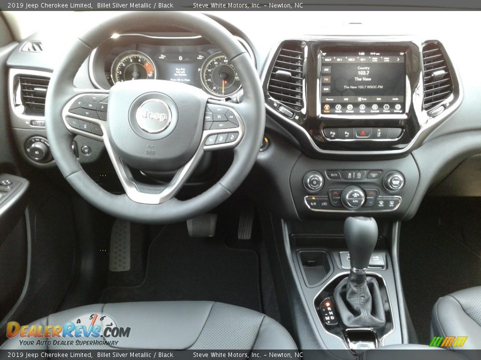 2019 Jeep Cherokee Limited Billet Silver Metallic / Black Photo #29
