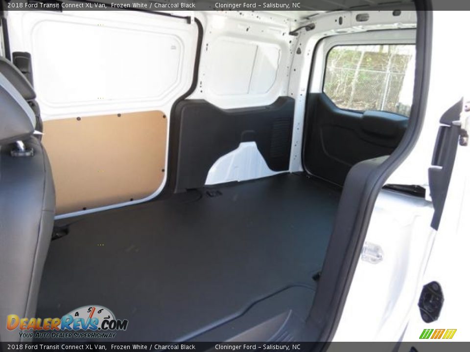 2018 Ford Transit Connect XL Van Frozen White / Charcoal Black Photo #9