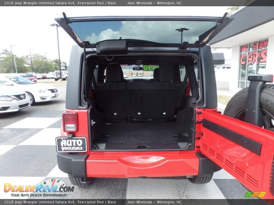 2018 Jeep Wrangler Unlimited Sahara 4x4 Firecracker Red / Black Photo #5
