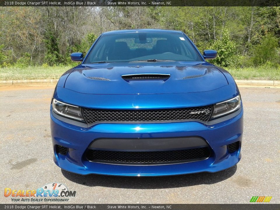 2018 Dodge Charger SRT Hellcat IndiGo Blue / Black Photo #3
