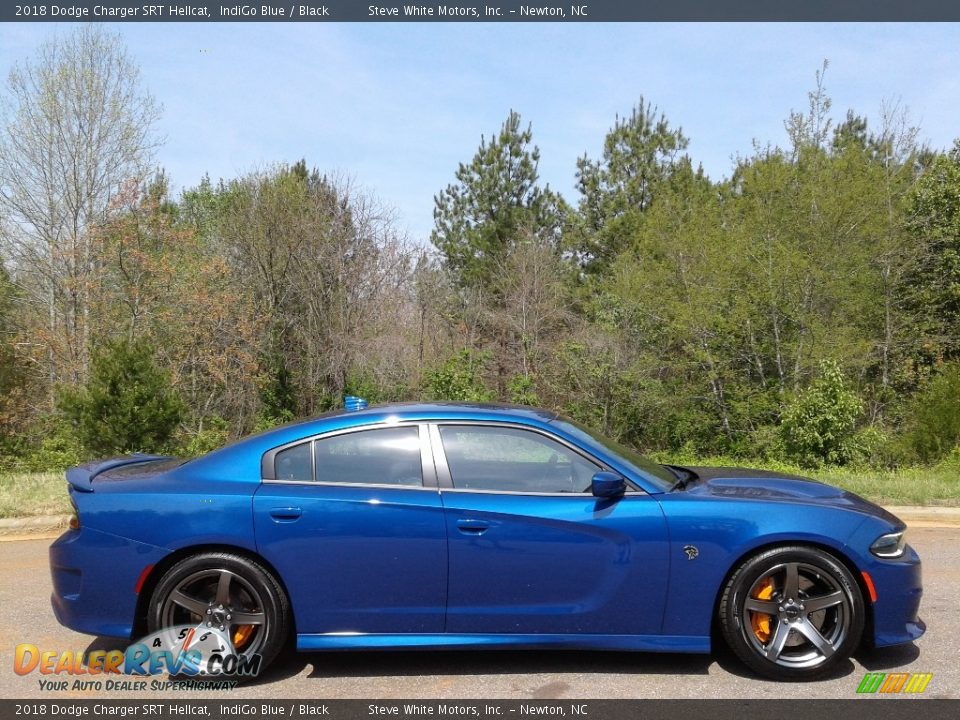 IndiGo Blue 2018 Dodge Charger SRT Hellcat Photo #5