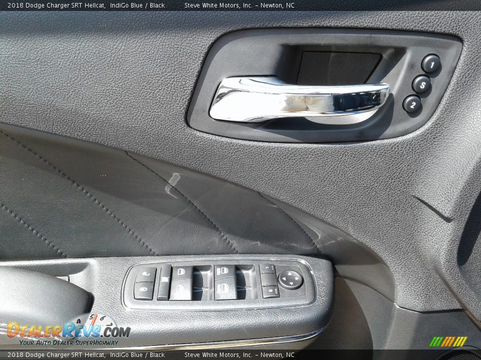 2018 Dodge Charger SRT Hellcat IndiGo Blue / Black Photo #9
