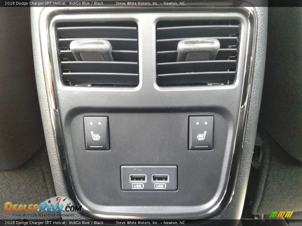 2018 Dodge Charger SRT Hellcat IndiGo Blue / Black Photo #12