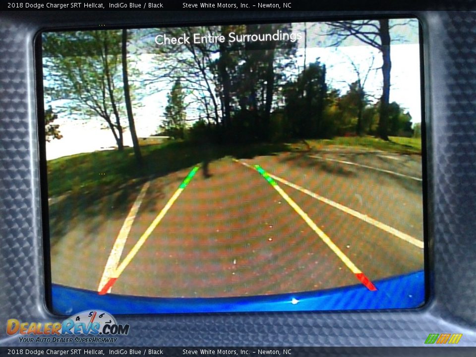 2018 Dodge Charger SRT Hellcat IndiGo Blue / Black Photo #22