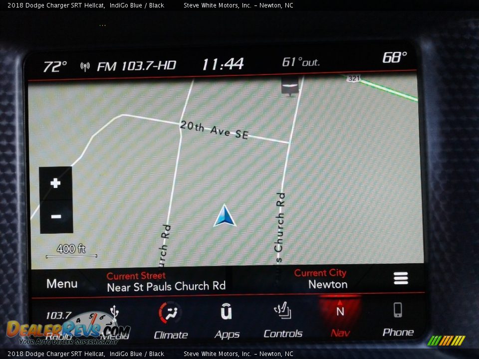 Navigation of 2018 Dodge Charger SRT Hellcat Photo #23