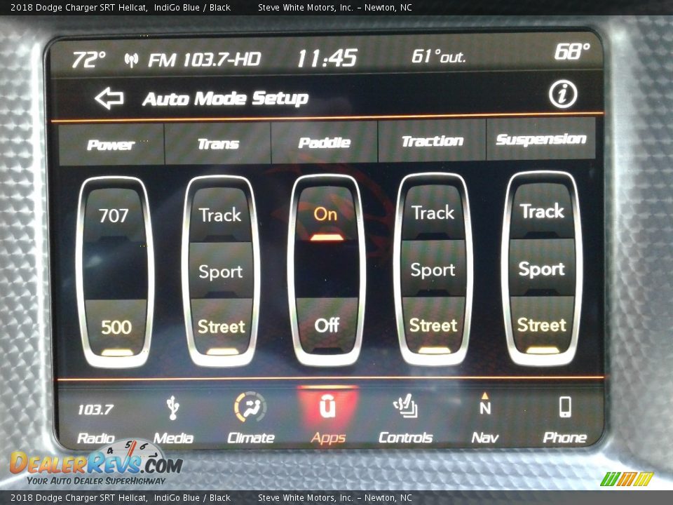 Controls of 2018 Dodge Charger SRT Hellcat Photo #29