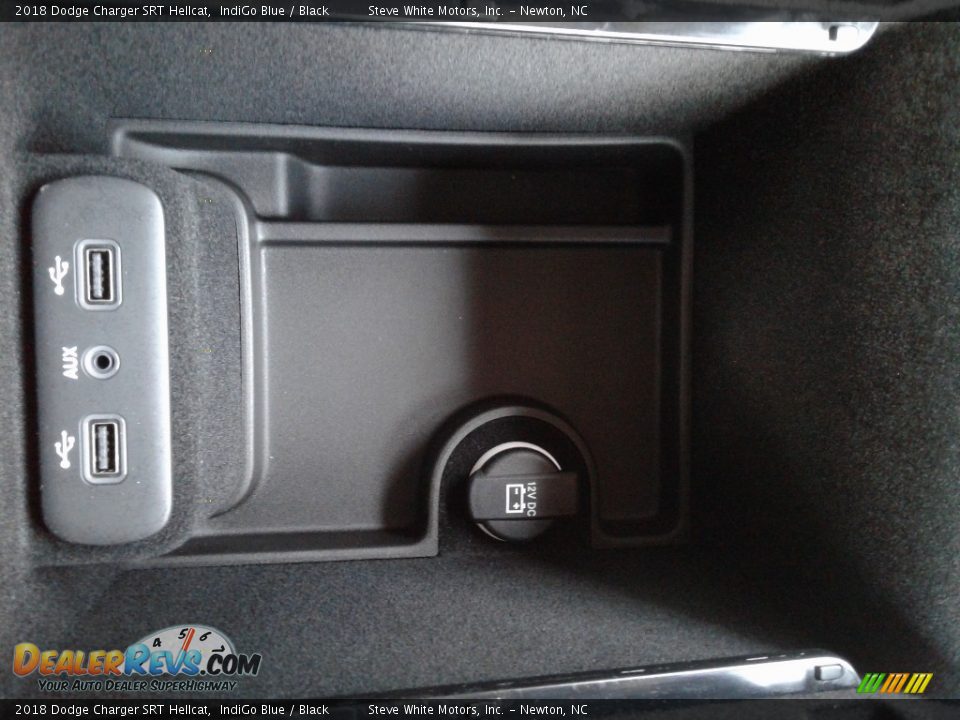 2018 Dodge Charger SRT Hellcat IndiGo Blue / Black Photo #34