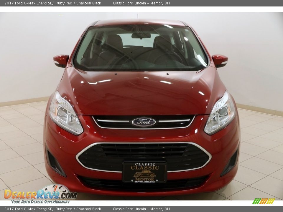 2017 Ford C-Max Energi SE Ruby Red / Charcoal Black Photo #2