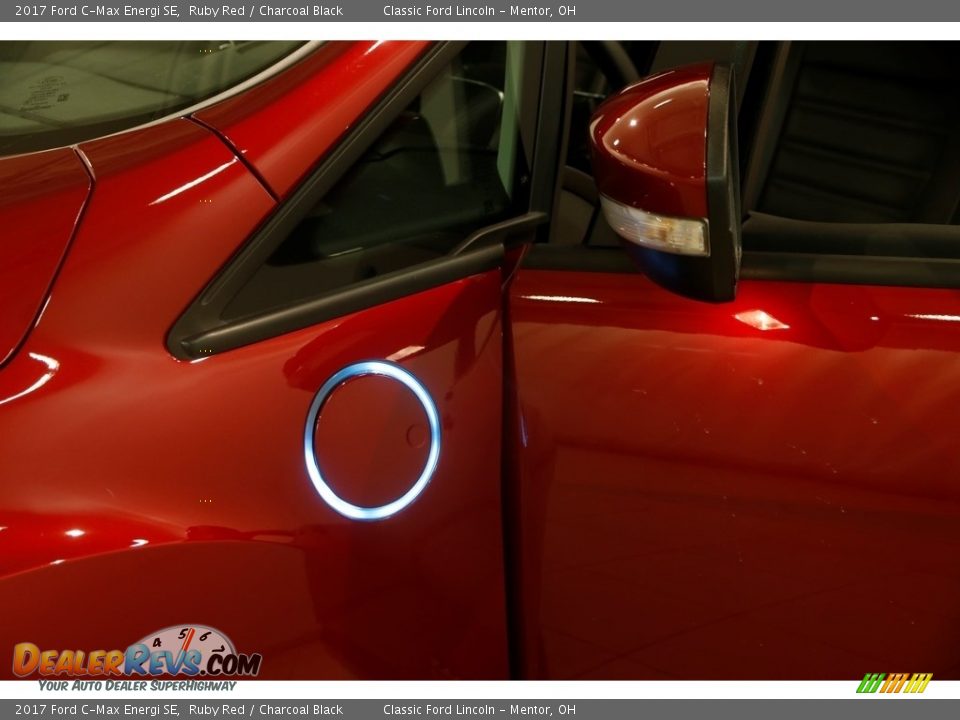 2017 Ford C-Max Energi SE Ruby Red / Charcoal Black Photo #4